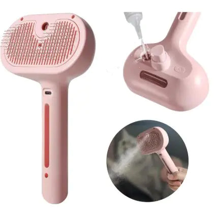 Steamy Brush Pet Spray