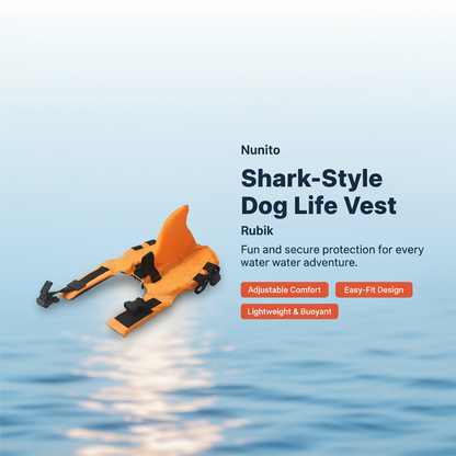 Dog Life Vest Summer Shark