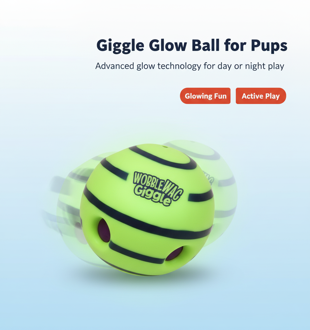 The Wobble Wag Giggle Glow Ball