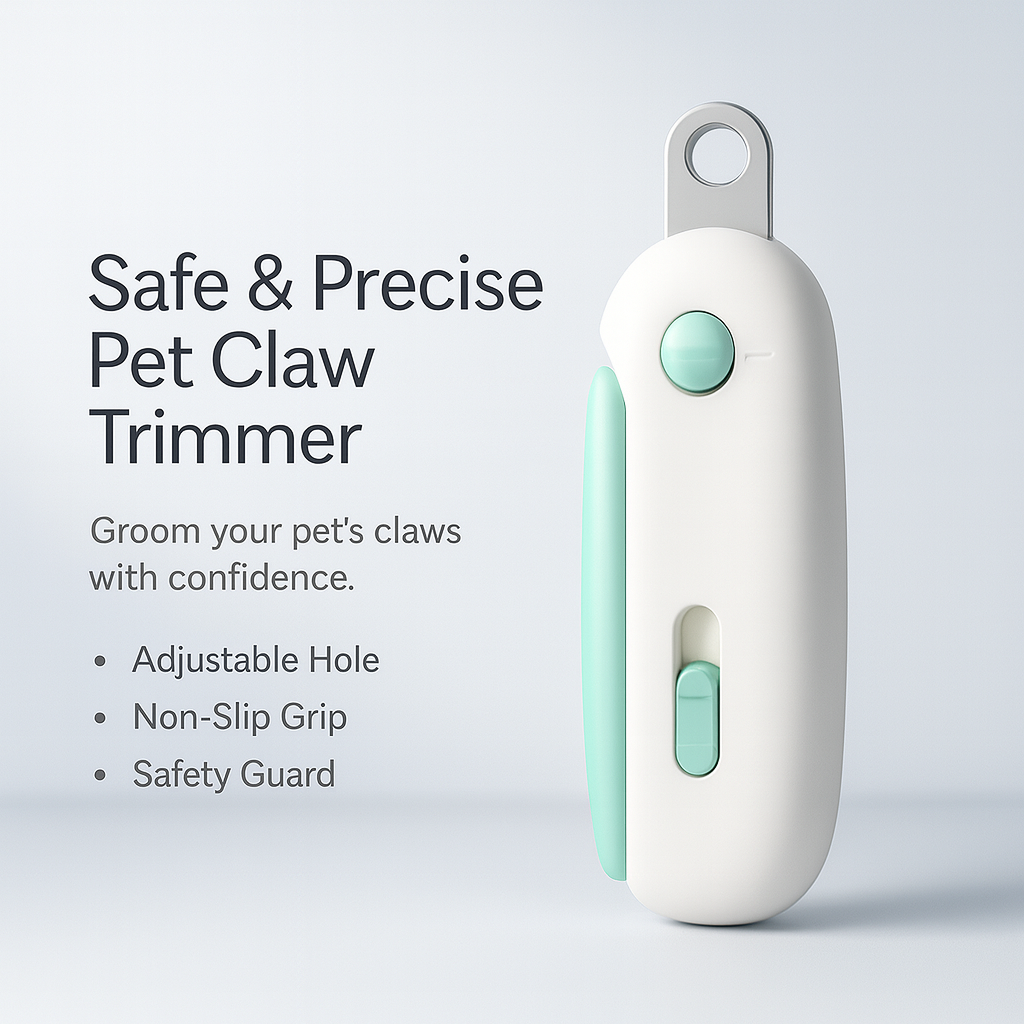 New Professional Pet Nail Clippers Multifunctional Scissor Cat Nail Clipper with Adjustable Hole Claw Trimmer
