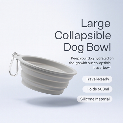Large Collapsible Dog Bowl