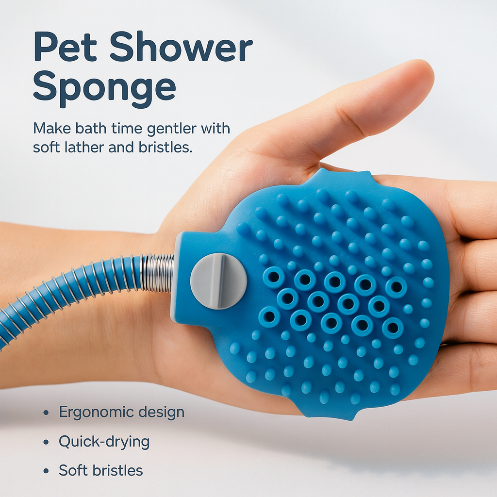 Pet Shower Sponge
