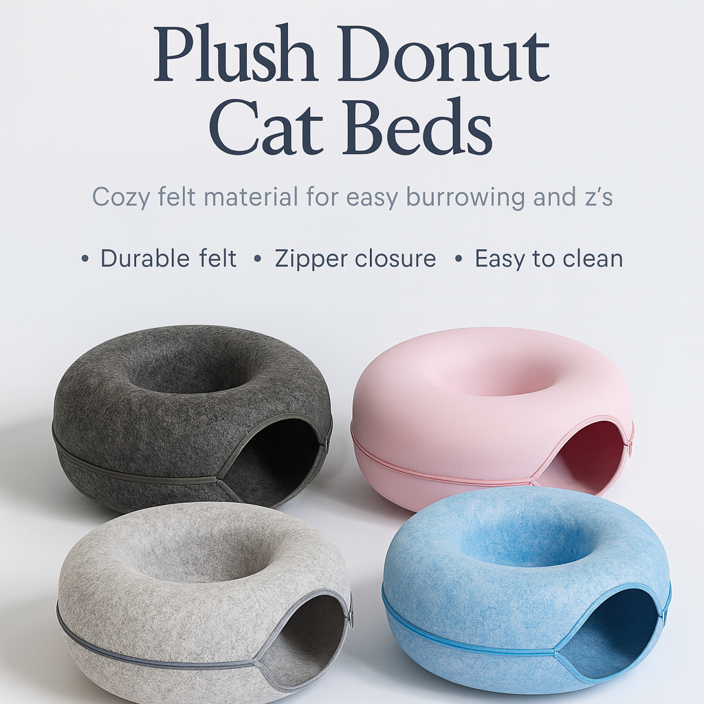Cat Donut Bed