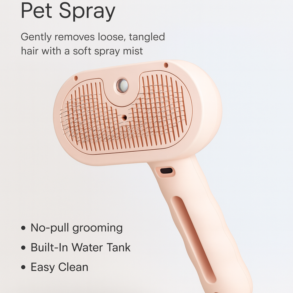 Steamy Brush Pet Spray