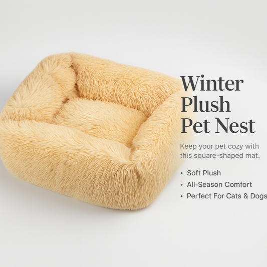 Winter Plush Pet Nest
