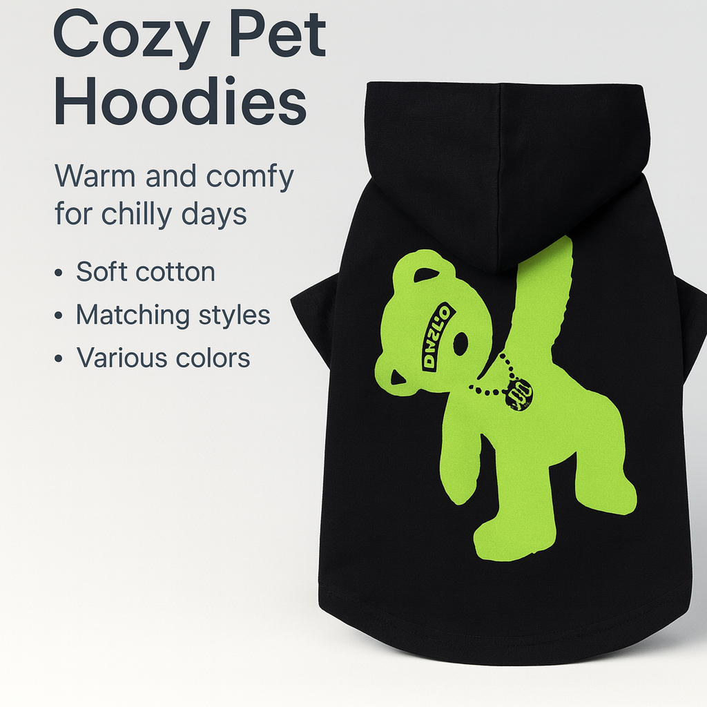 Autumn Winter Pet Parent-Child Hoodie for Dogs Cats