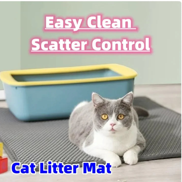 Premium Non-Slip Cat Litter Mat