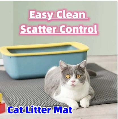 Premium Non-Slip Cat Litter Mat