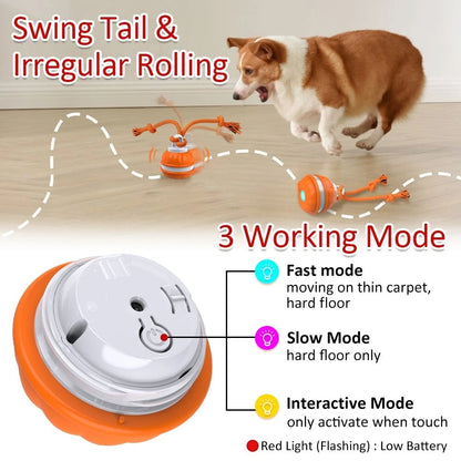 Peppy Paws Interactive Rolling Dog Ball