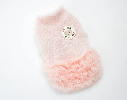 Autumn Winter Pet Dog Cat Skirt and Kitten Clothes